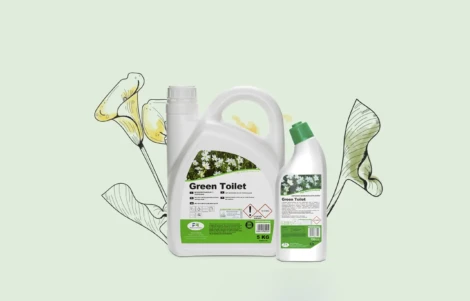 green toilet producto de aseo ecológico